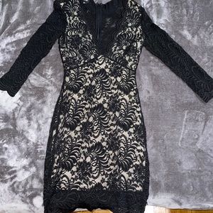 Black Lace Dress
